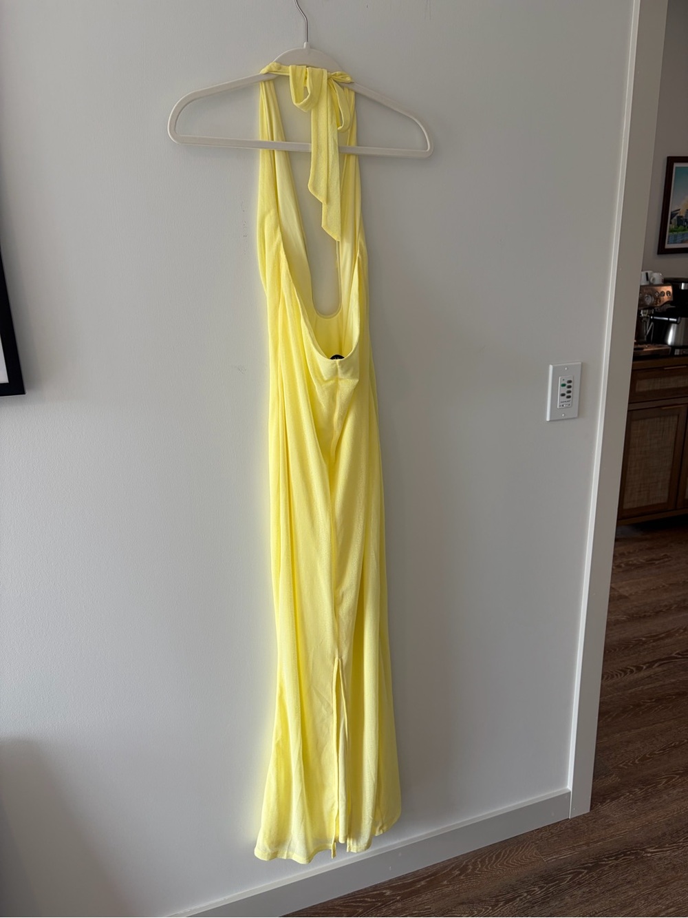 Hello Molly Yellow Halter Maxi Dress - Picture 6 of 6